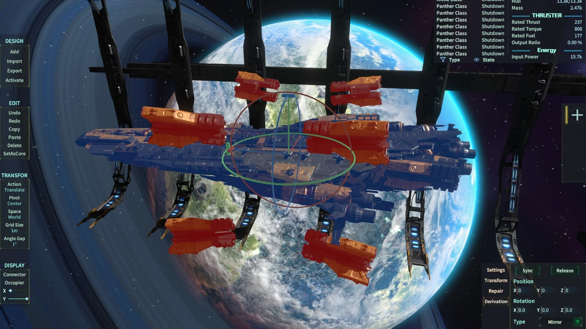 Изображение игры: Dimensions: Dreadnought Architect