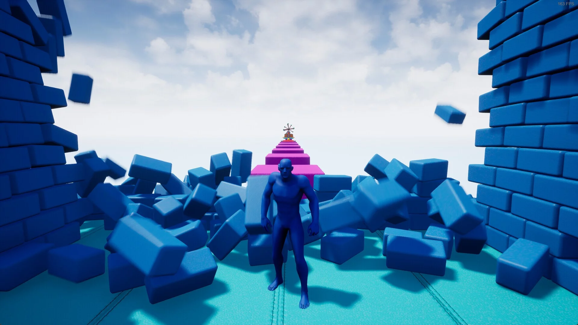 Изображение игры: Fall and Destroy