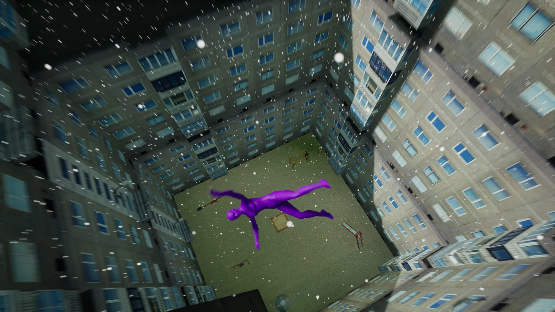 Изображение игры: Fall and Destroy