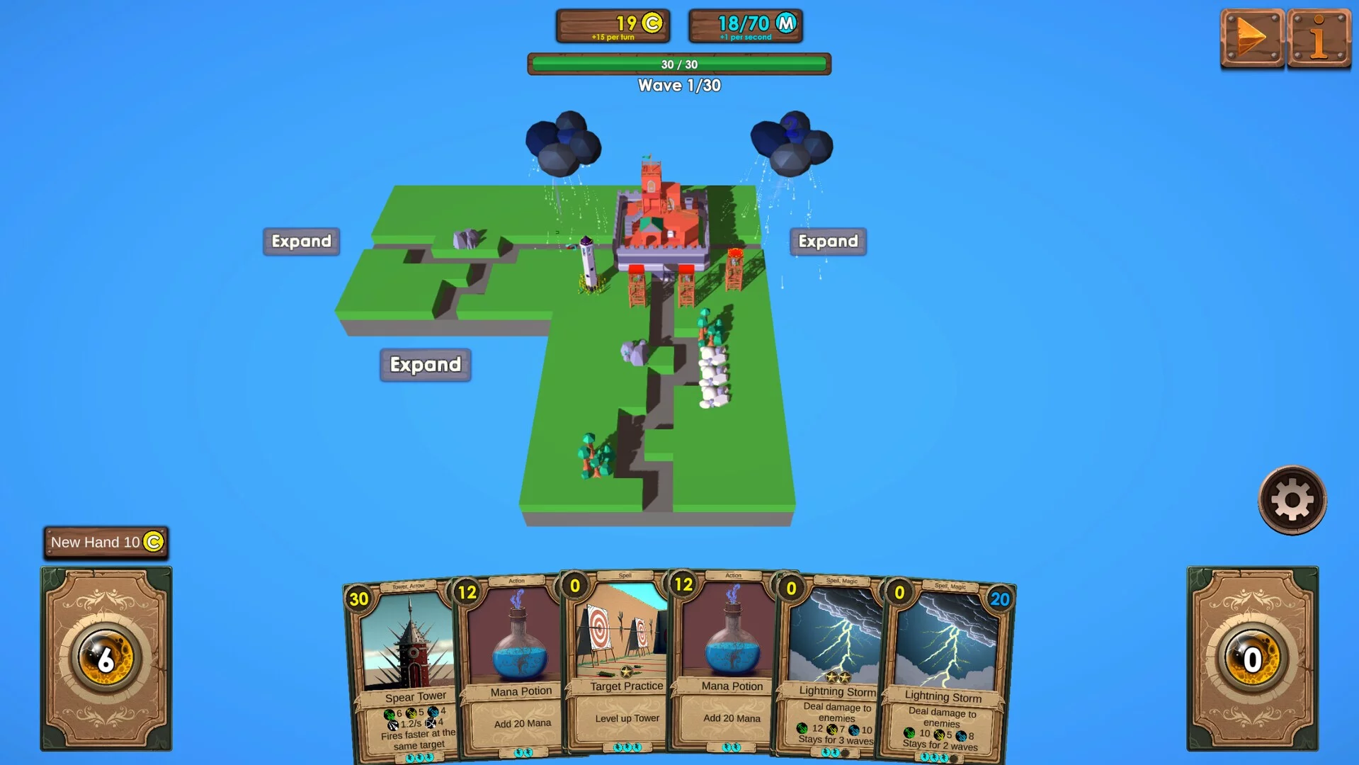 Изображение игры: Towers Deck