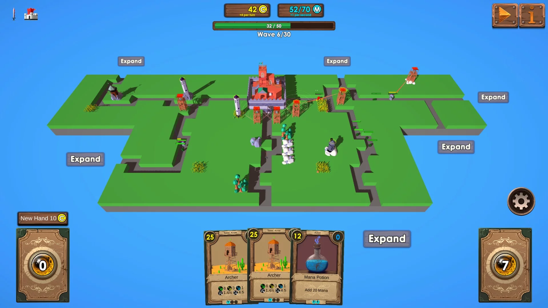 Изображение игры: Towers Deck