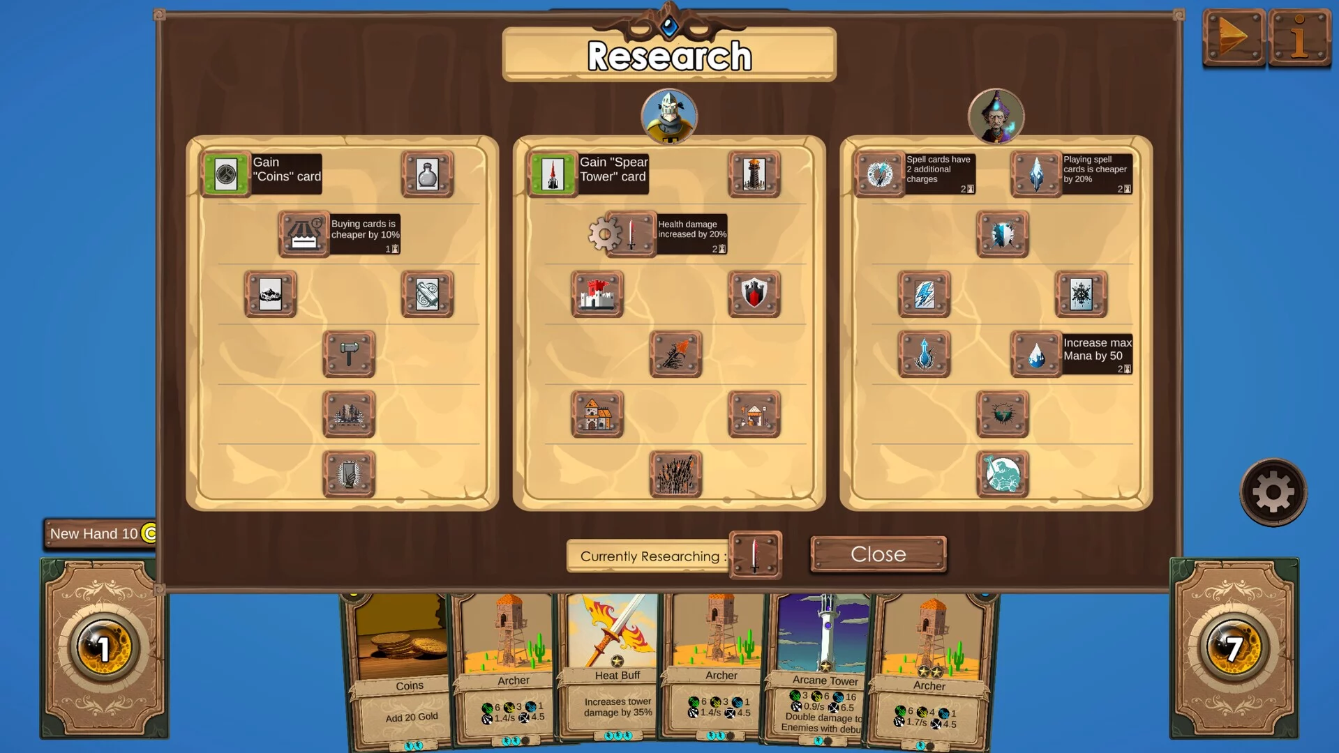 Изображение игры: Towers Deck