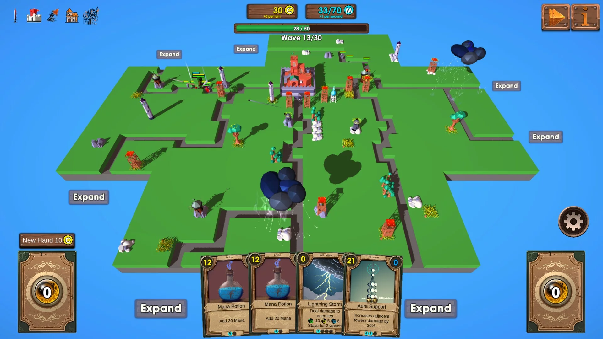 Изображение игры: Towers Deck