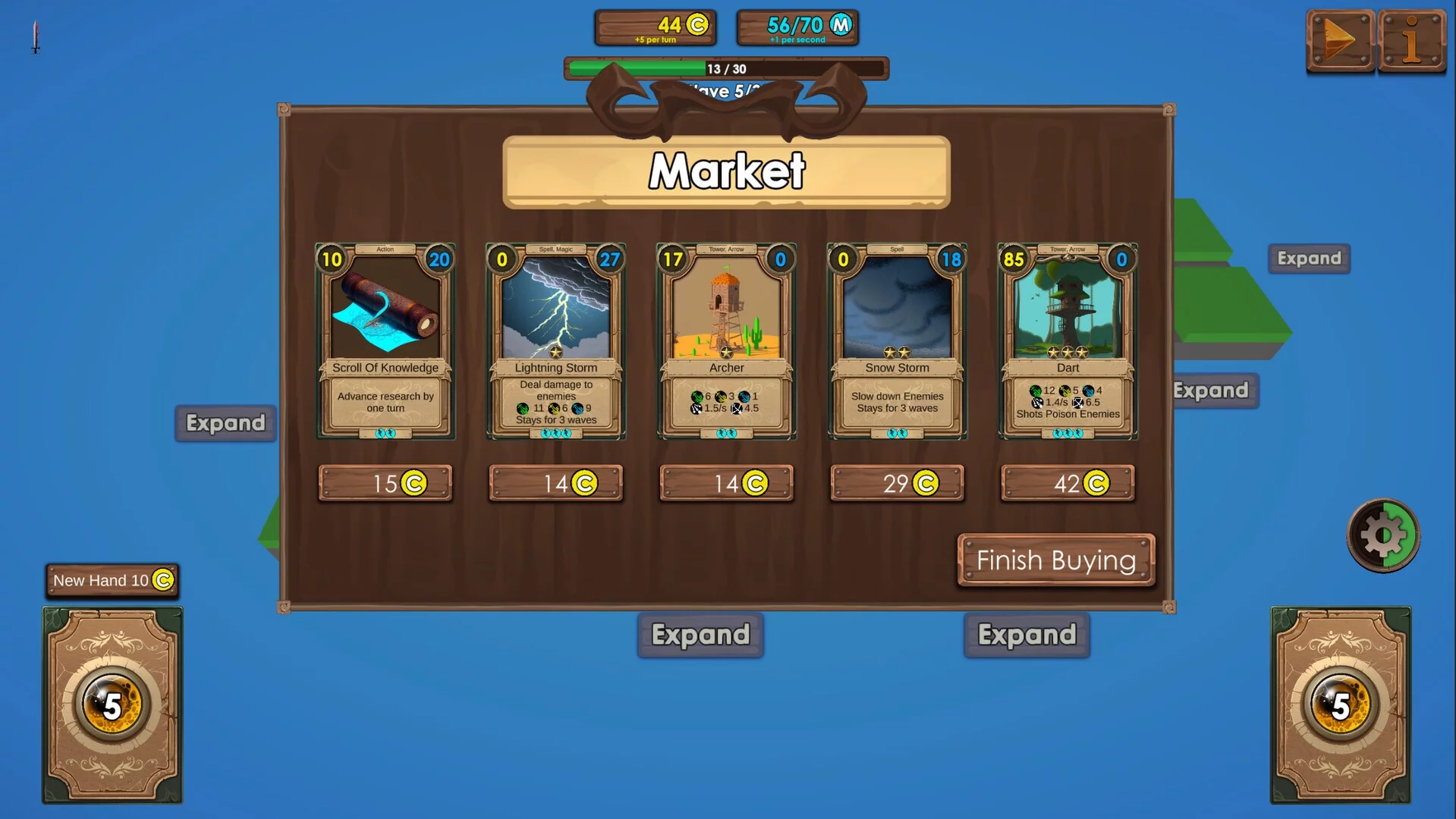 Изображение игры: Towers Deck