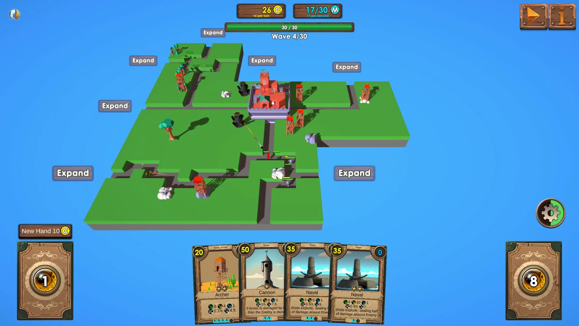 Изображение игры: Towers Deck