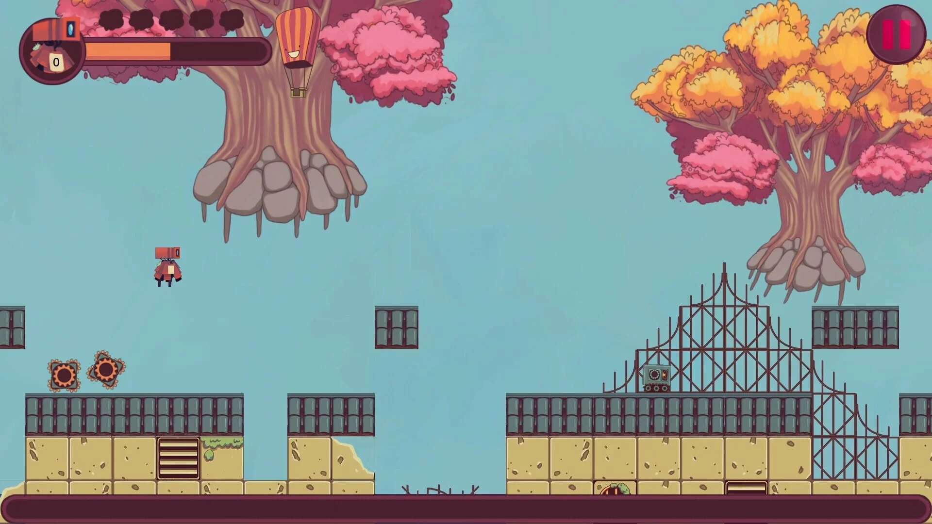 Изображение игры: Clockwork Survivors