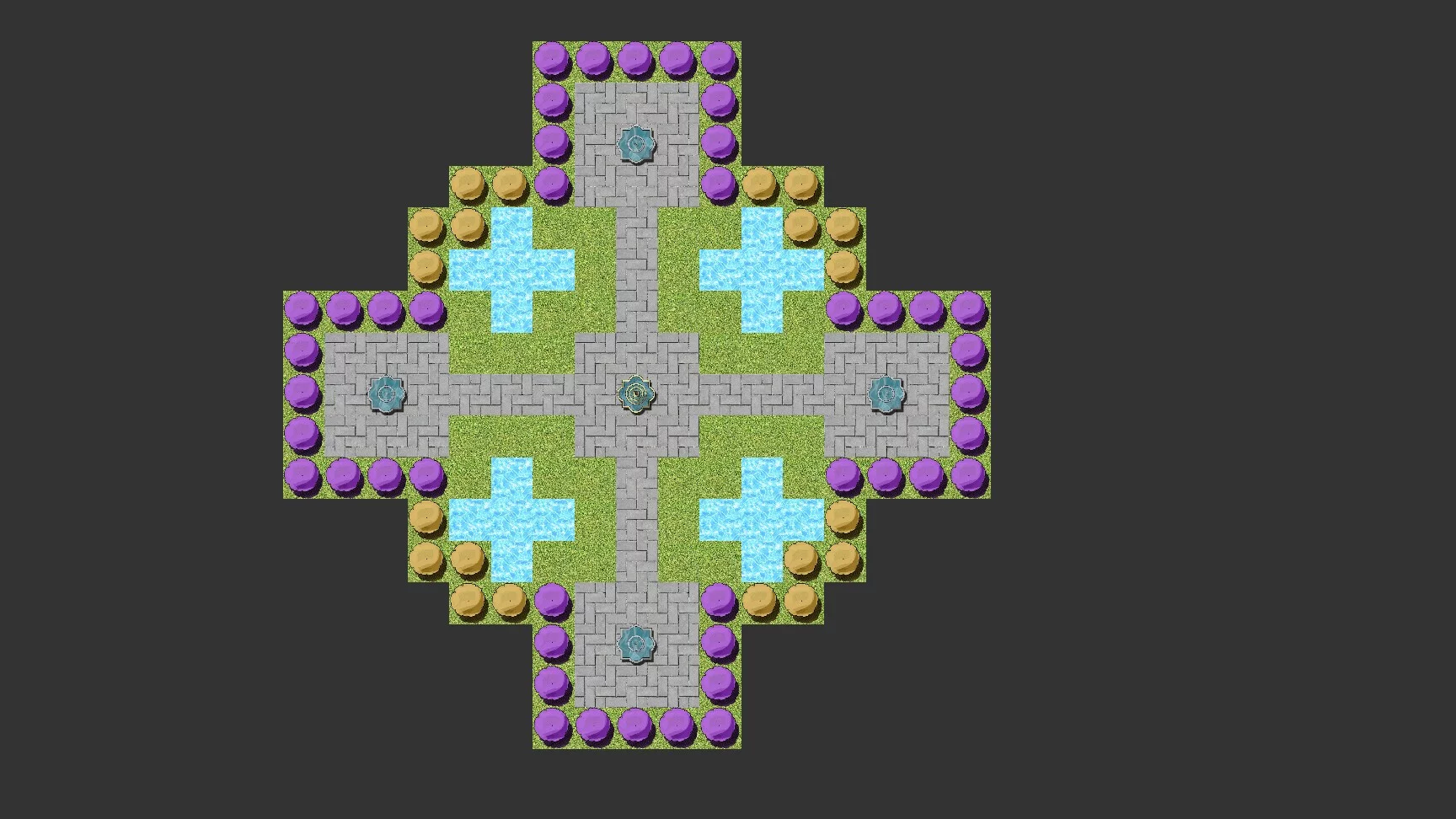 Изображение игры: Square garden