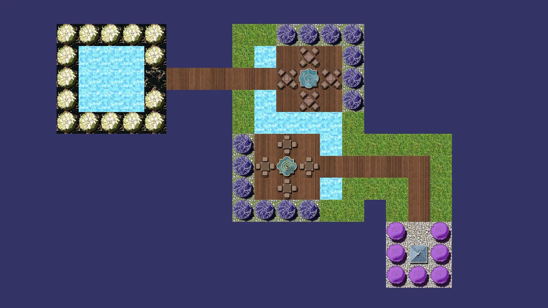 Изображение игры: Square garden