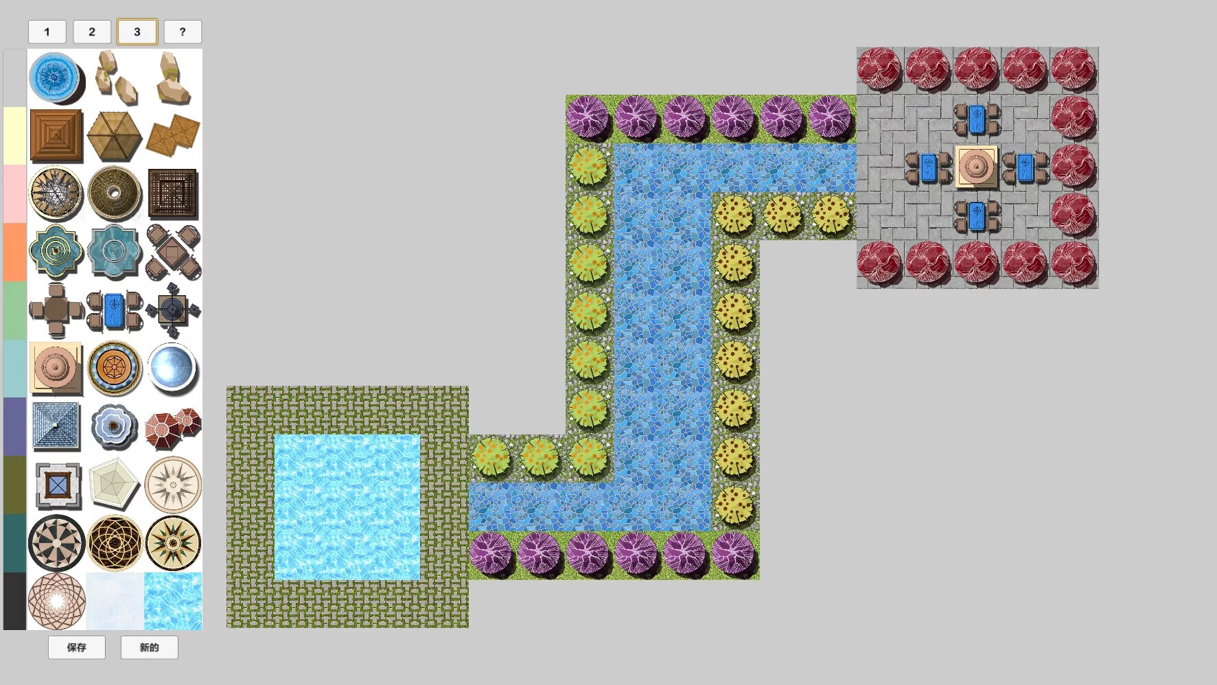 Изображение игры: Square garden