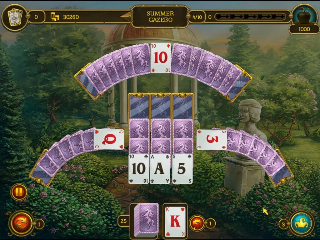 Изображение игры: Knight Solitaire 2