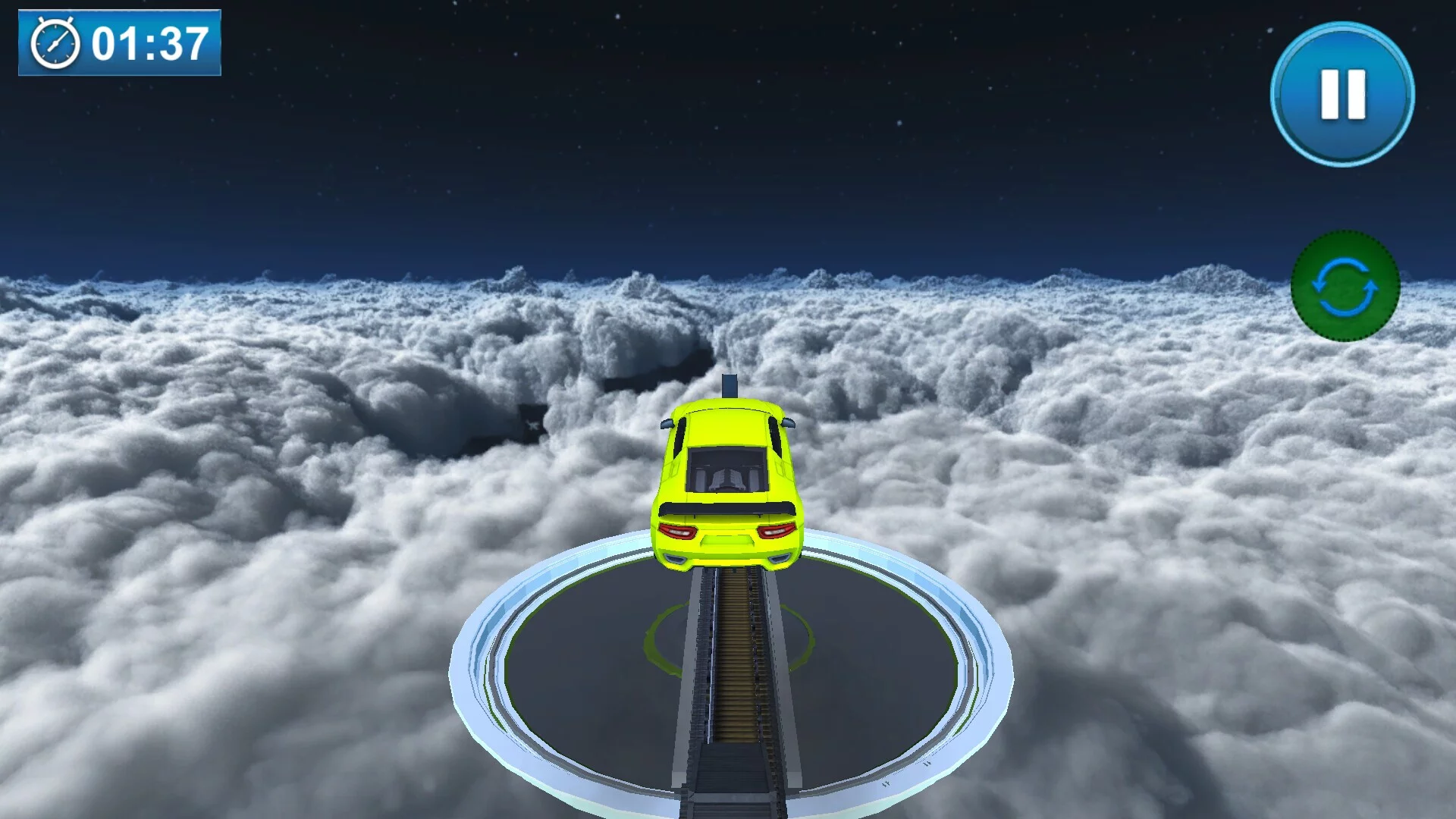 Изображение игры: Stunts above Clouds