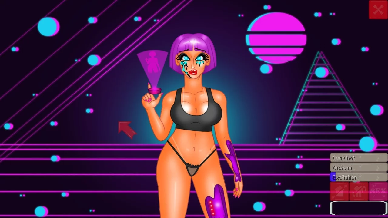 Изображение игры: Cyberpunk Sex Simulator