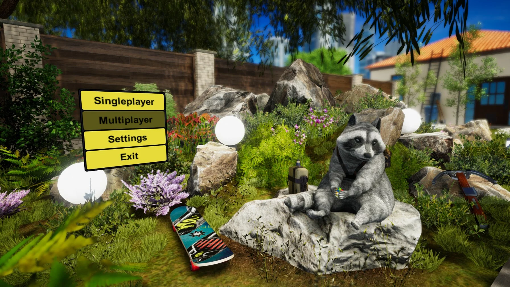 Изображение игры: Wanted Raccoon