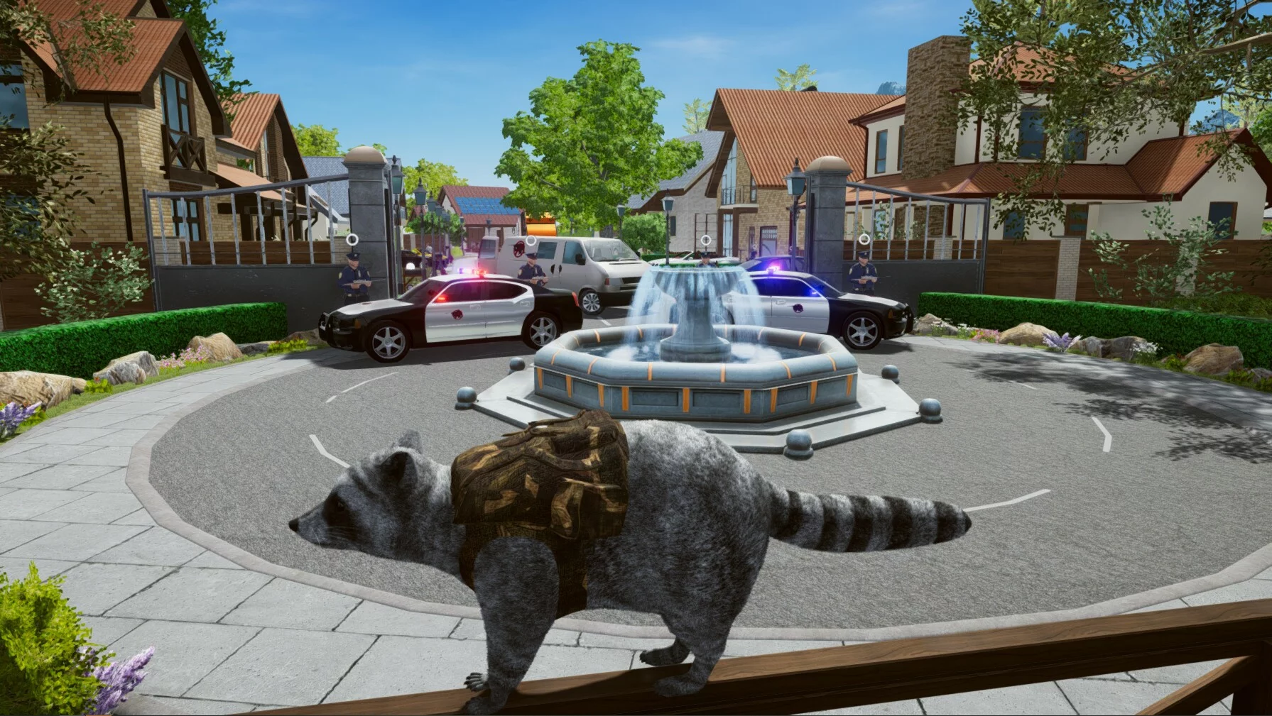 Изображение игры: Wanted Raccoon