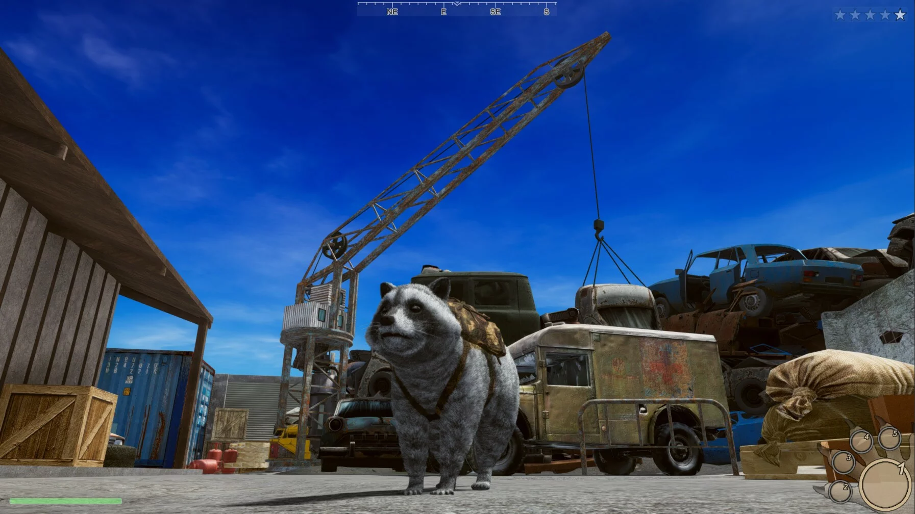 Изображение игры: Wanted Raccoon