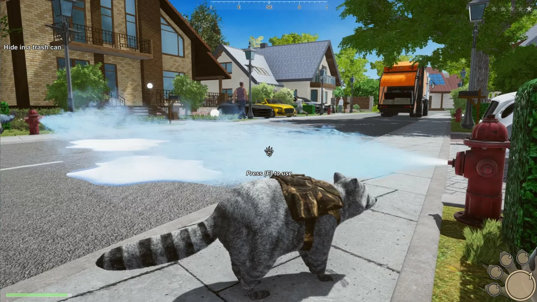 Изображение игры: Wanted Raccoon