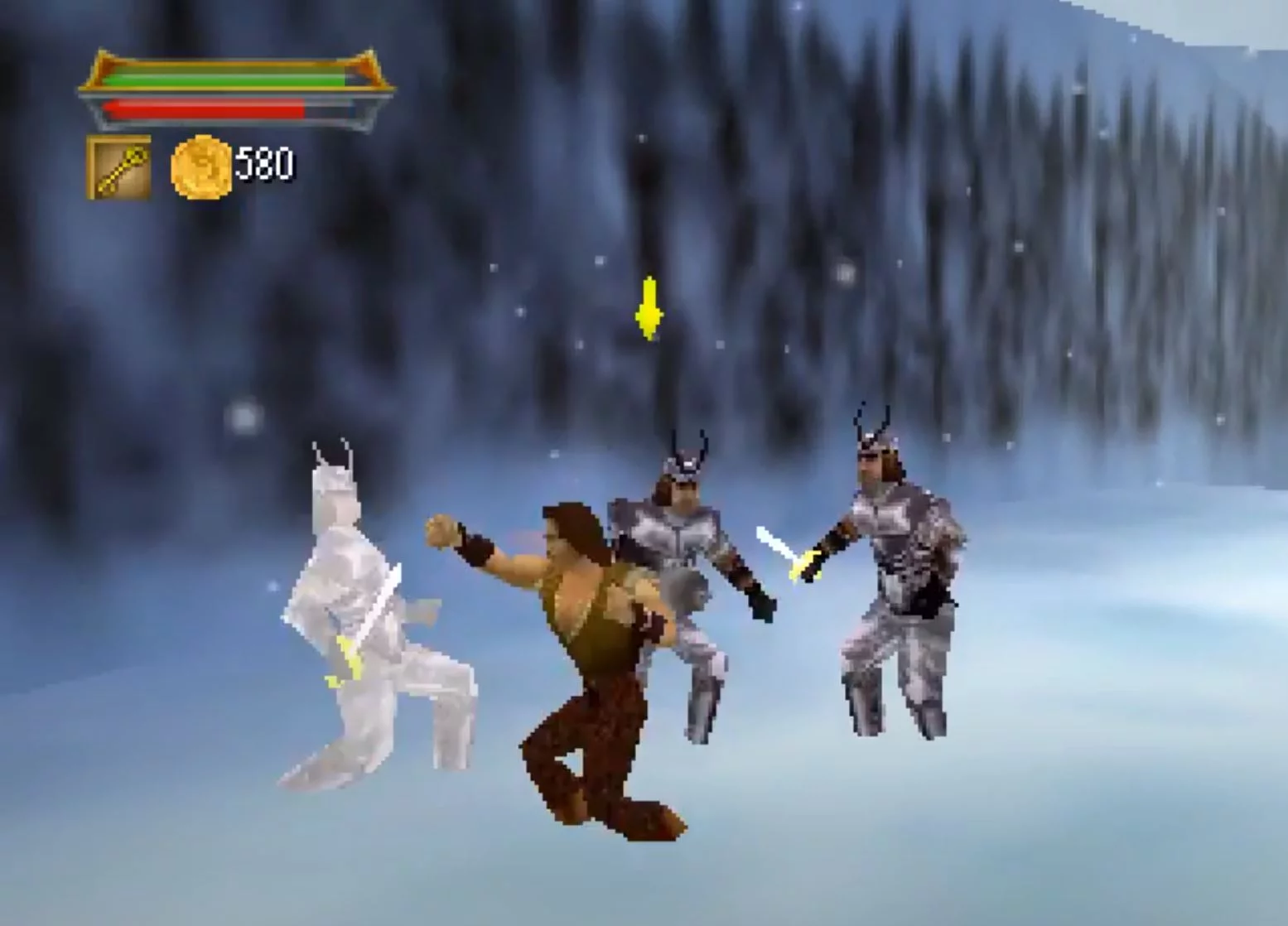 Изображение игры: Hercules: The Legendary Journeys (N64)