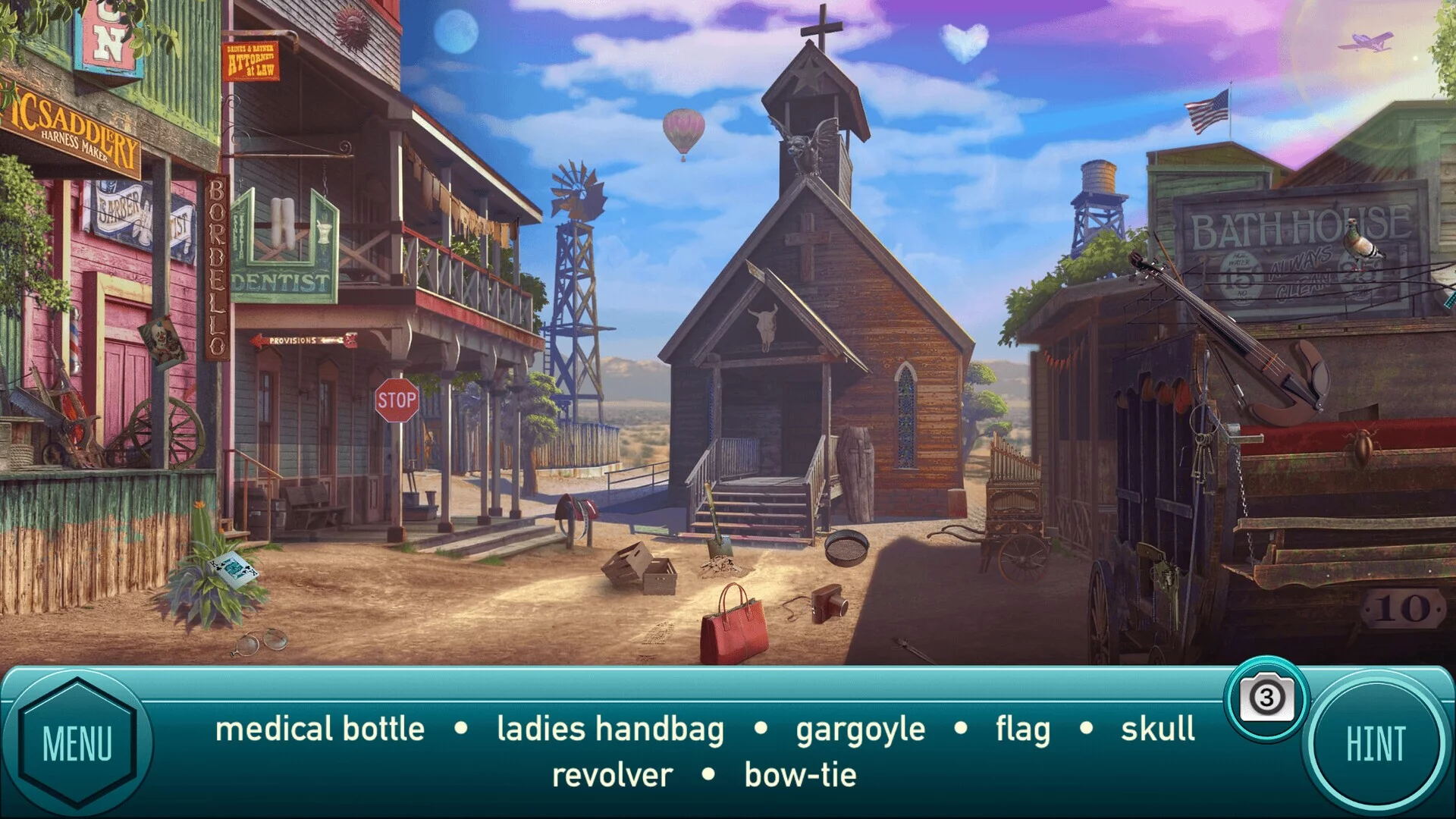 Изображение игры: Cyber West: Hidden Object Games - Western