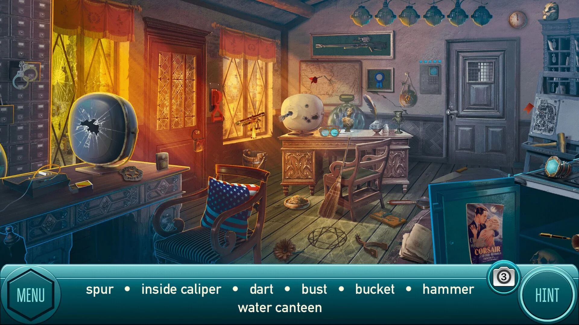 Изображение игры: Cyber West: Hidden Object Games - Western