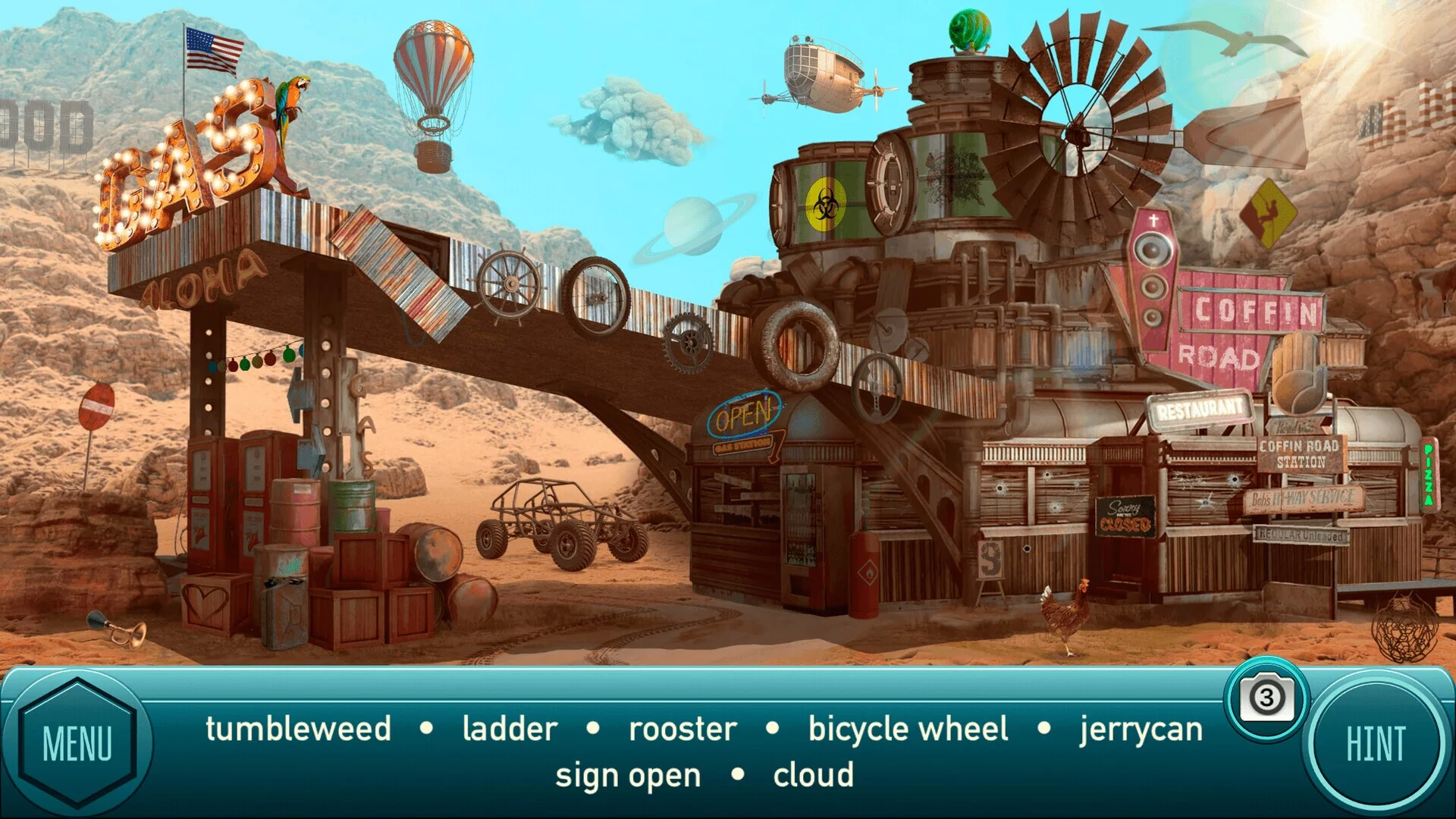 Изображение игры: Cyber West: Hidden Object Games - Western