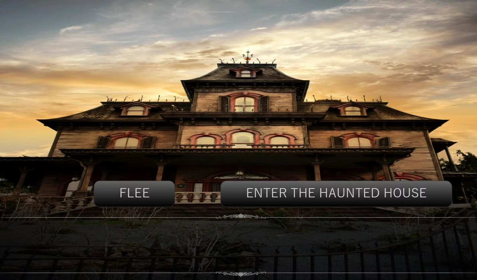 Изображение игры: Haunting of the Evil Spirit - Horror Choose your own adventure Novel