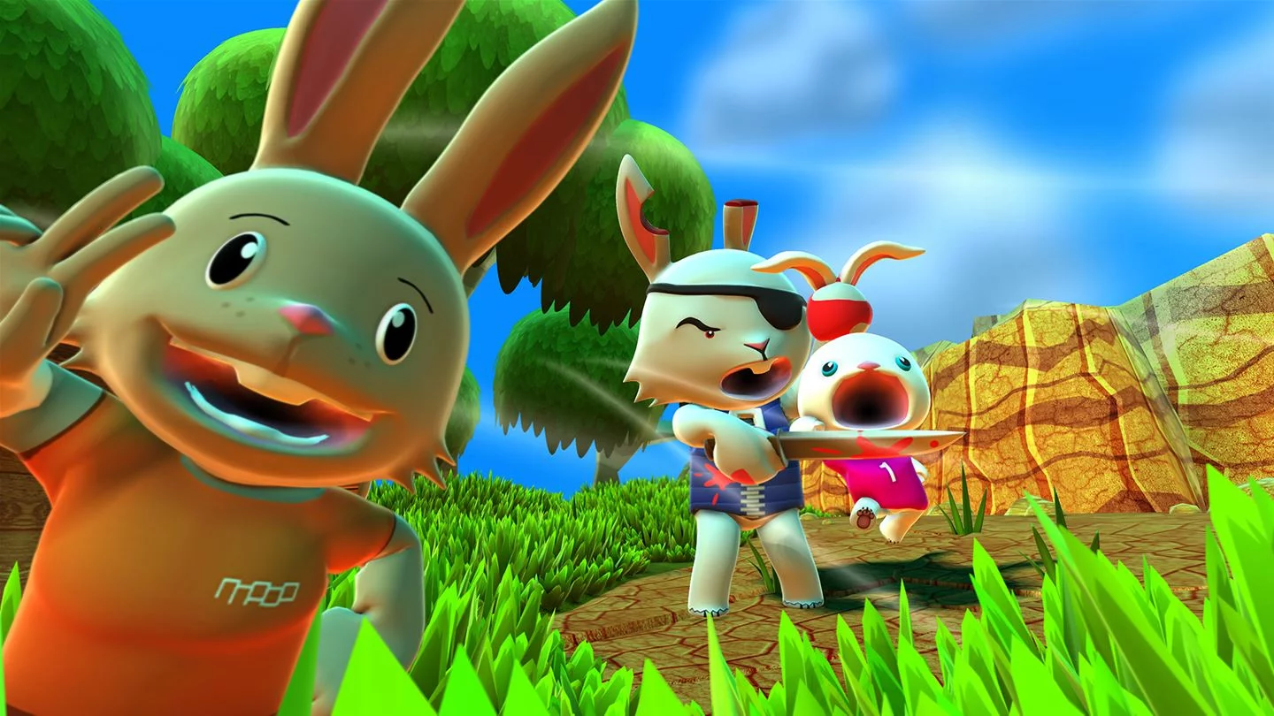 Изображение игры: Blast 'Em Bunnies