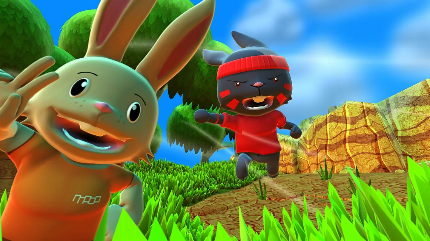 Изображение игры: Blast 'Em Bunnies