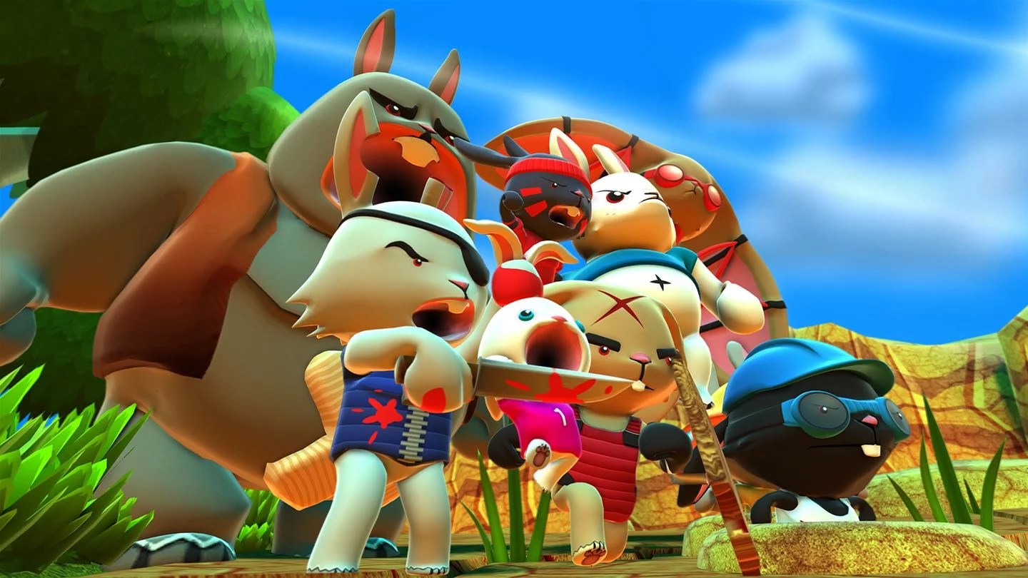 Изображение игры: Blast 'Em Bunnies