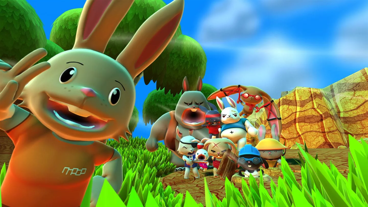 Изображение игры: Blast 'Em Bunnies