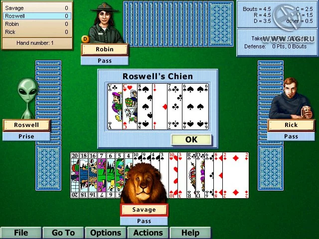 Изображение игры: Hoyle Card Games 5