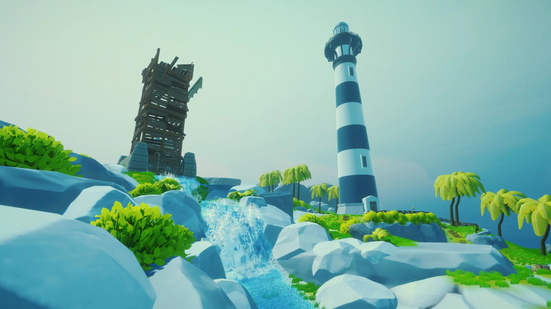 Изображение игры: Lighthouse Keeper