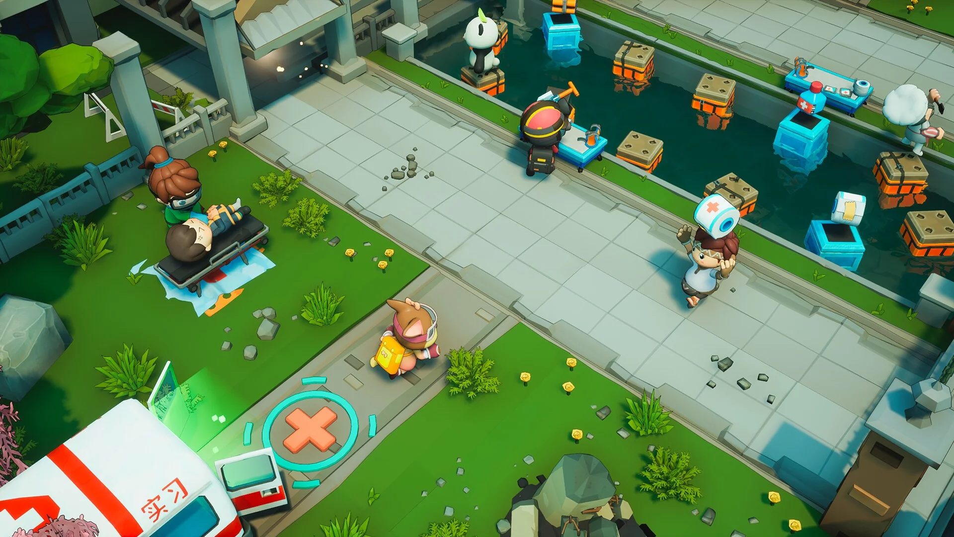 Изображение игры: Rescue Party: Live!