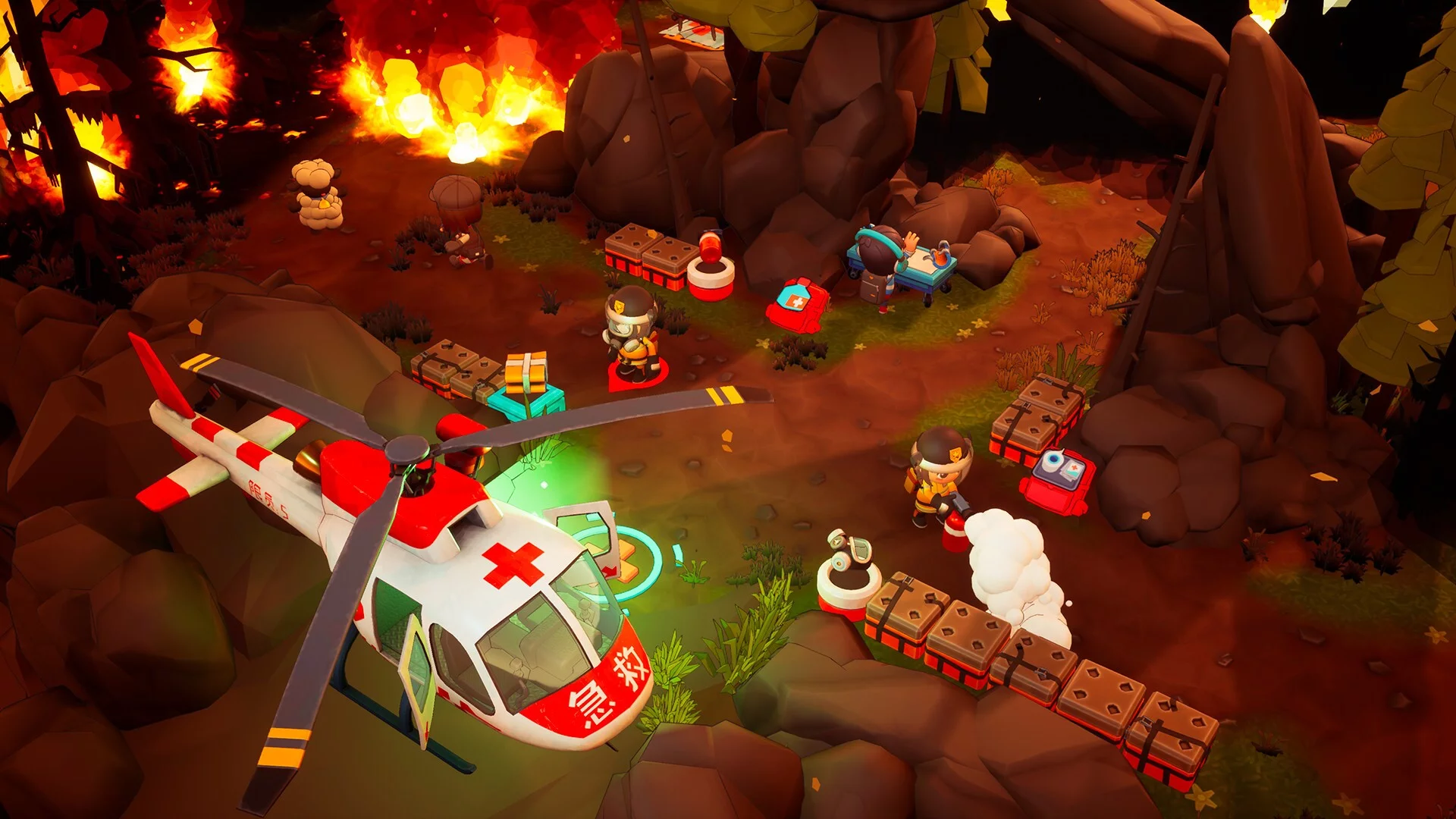 Изображение игры: Rescue Party: Live!