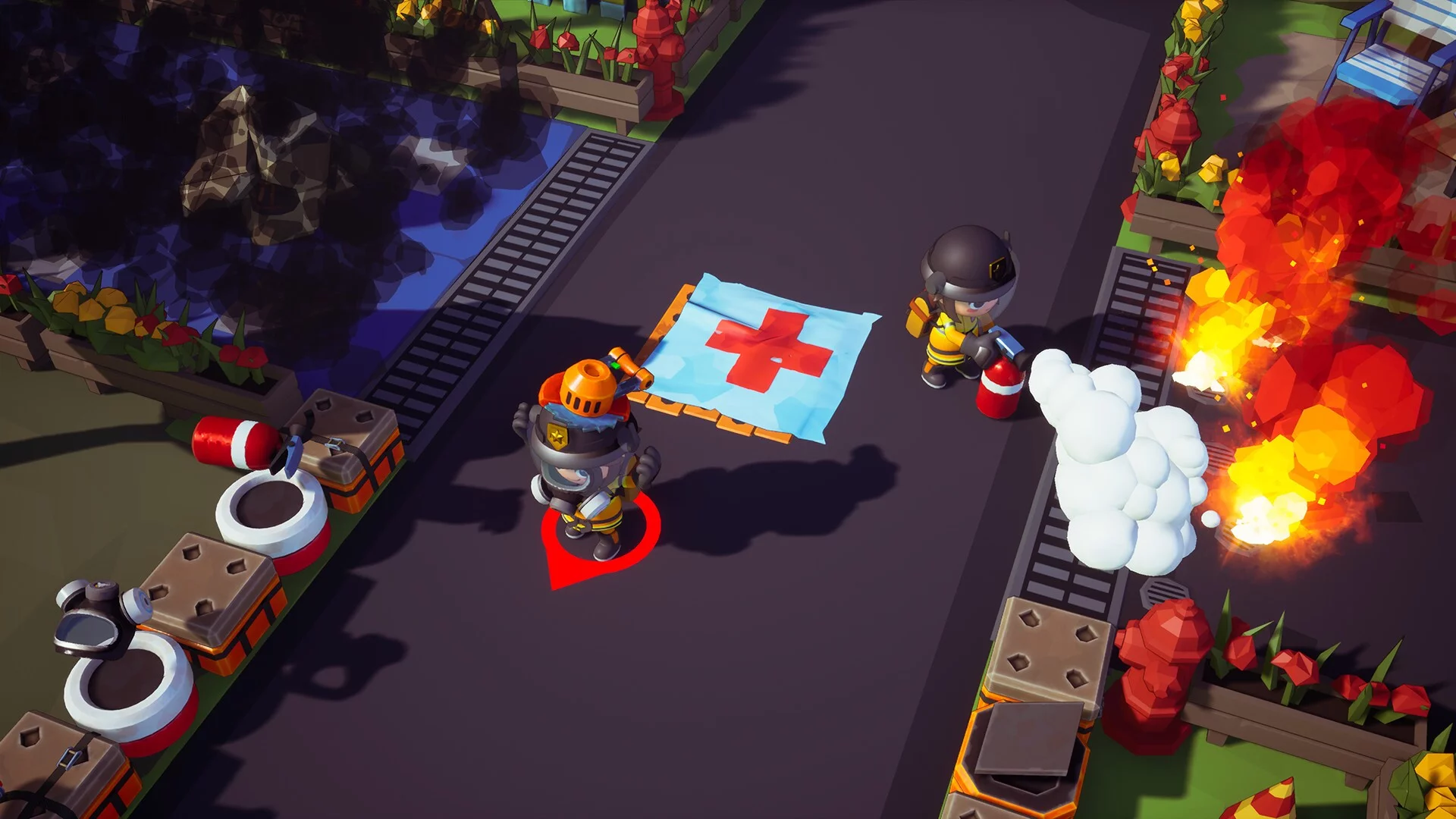 Изображение игры: Rescue Party: Live!
