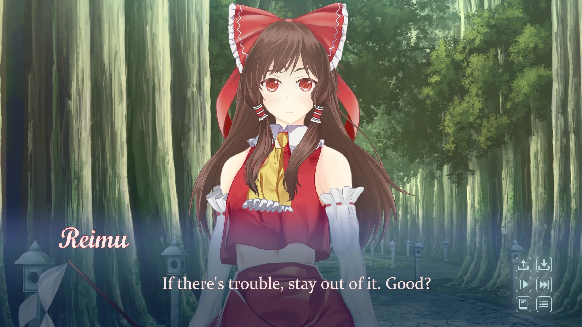 Изображение игры: Touhou Gensokyo Visitor
