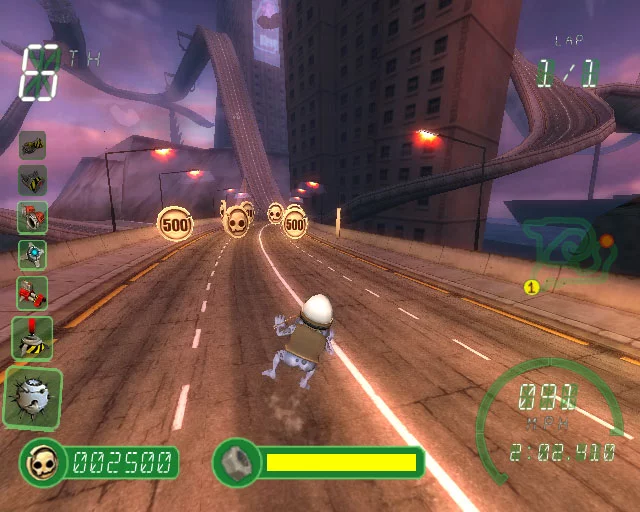 Изображение игры: Crazy Frog Racer