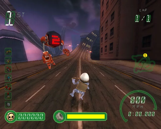 Изображение игры: Crazy Frog Racer