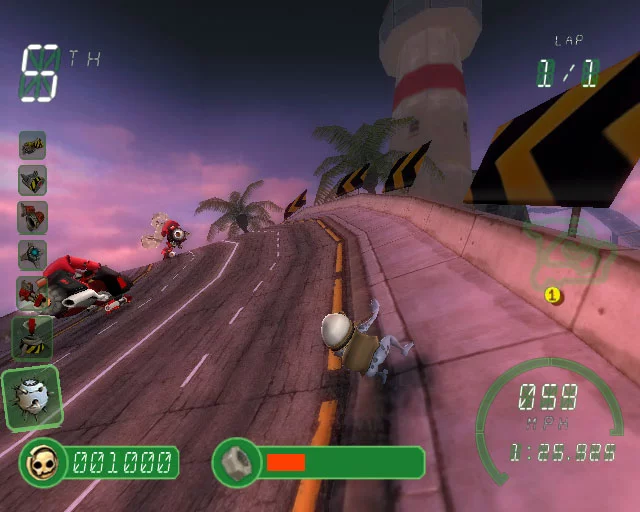 Изображение игры: Crazy Frog Racer