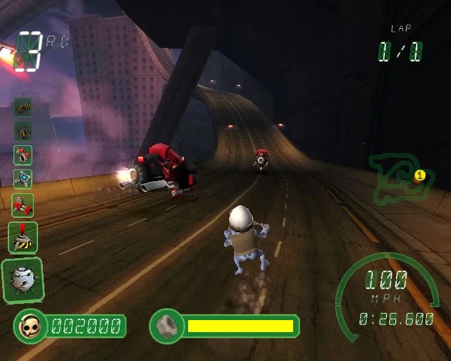Изображение игры: Crazy Frog Racer