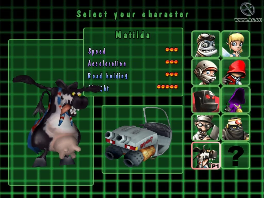 Изображение игры: Crazy Frog Racer
