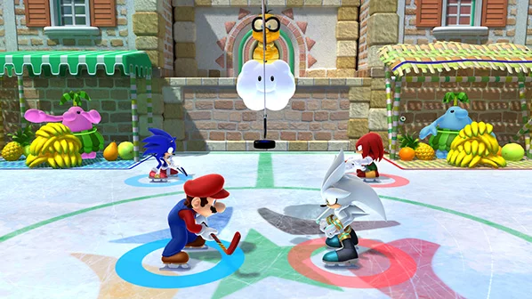 Изображение игры: Mario & Sonic at the Sochi 2014 Olympic Winter Games