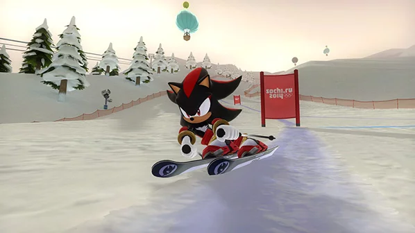 Изображение игры: Mario & Sonic at the Sochi 2014 Olympic Winter Games