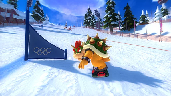 Изображение игры: Mario & Sonic at the Sochi 2014 Olympic Winter Games