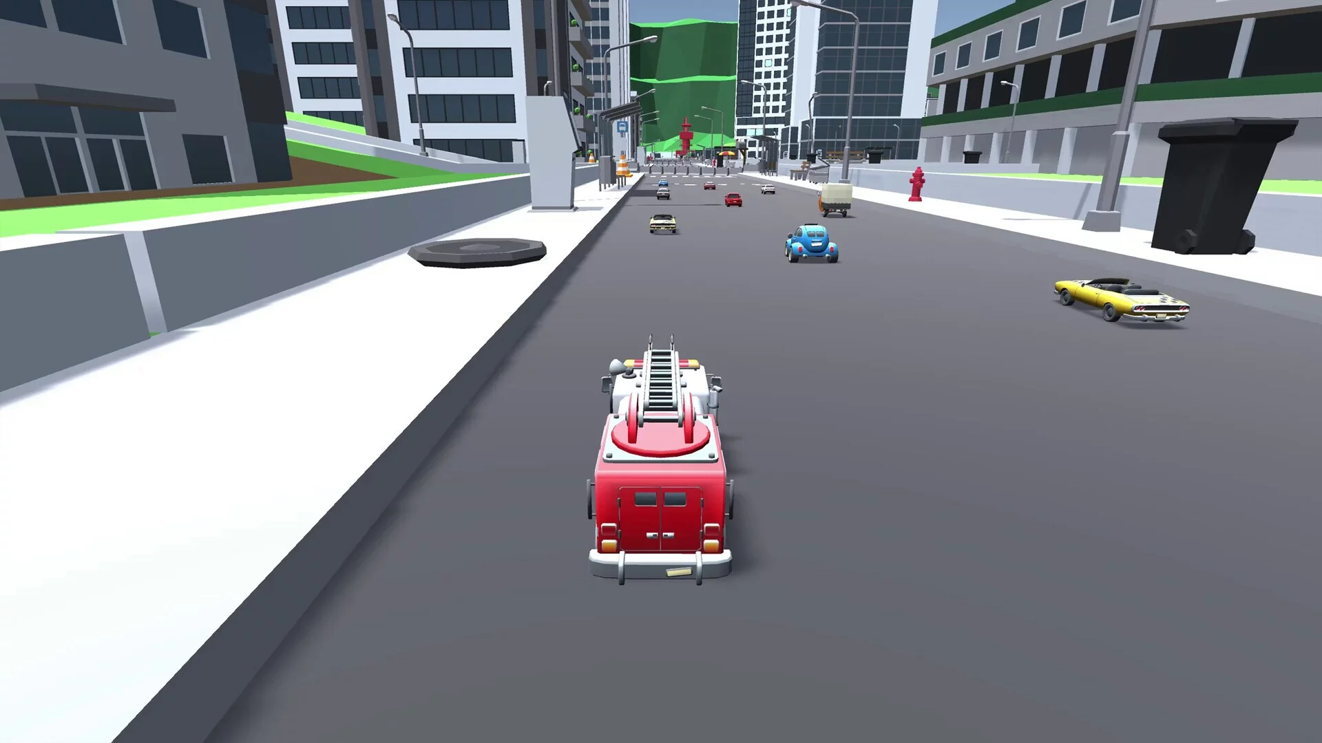 Изображение игры: Super Kids Racing: Mini Edition