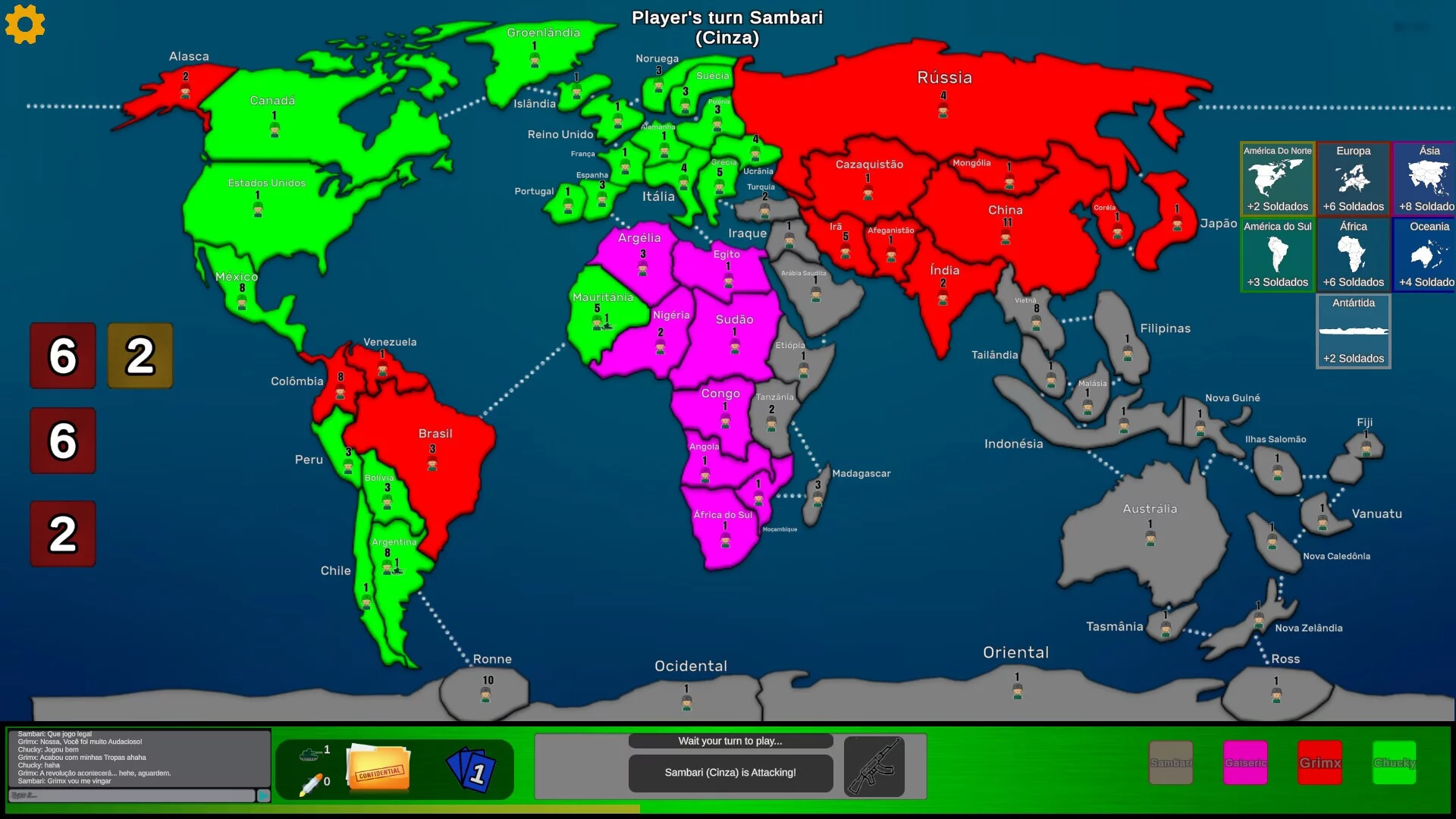 Изображение игры: Domination - War of Nations