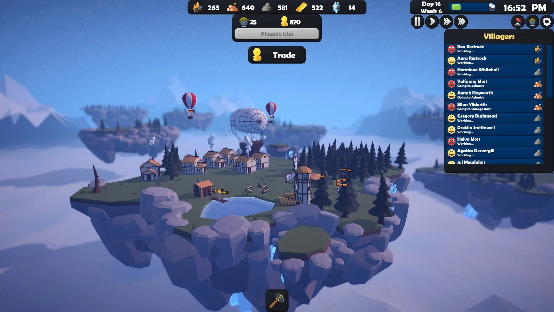 Изображение игры: Poly Skies