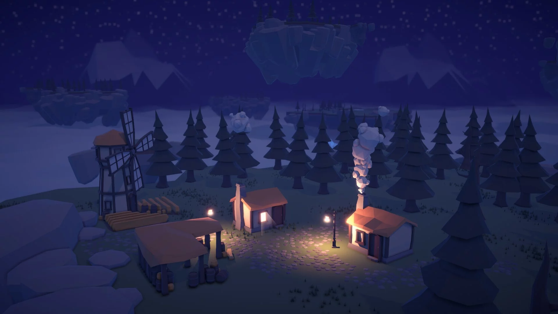 Изображение игры: Poly Skies
