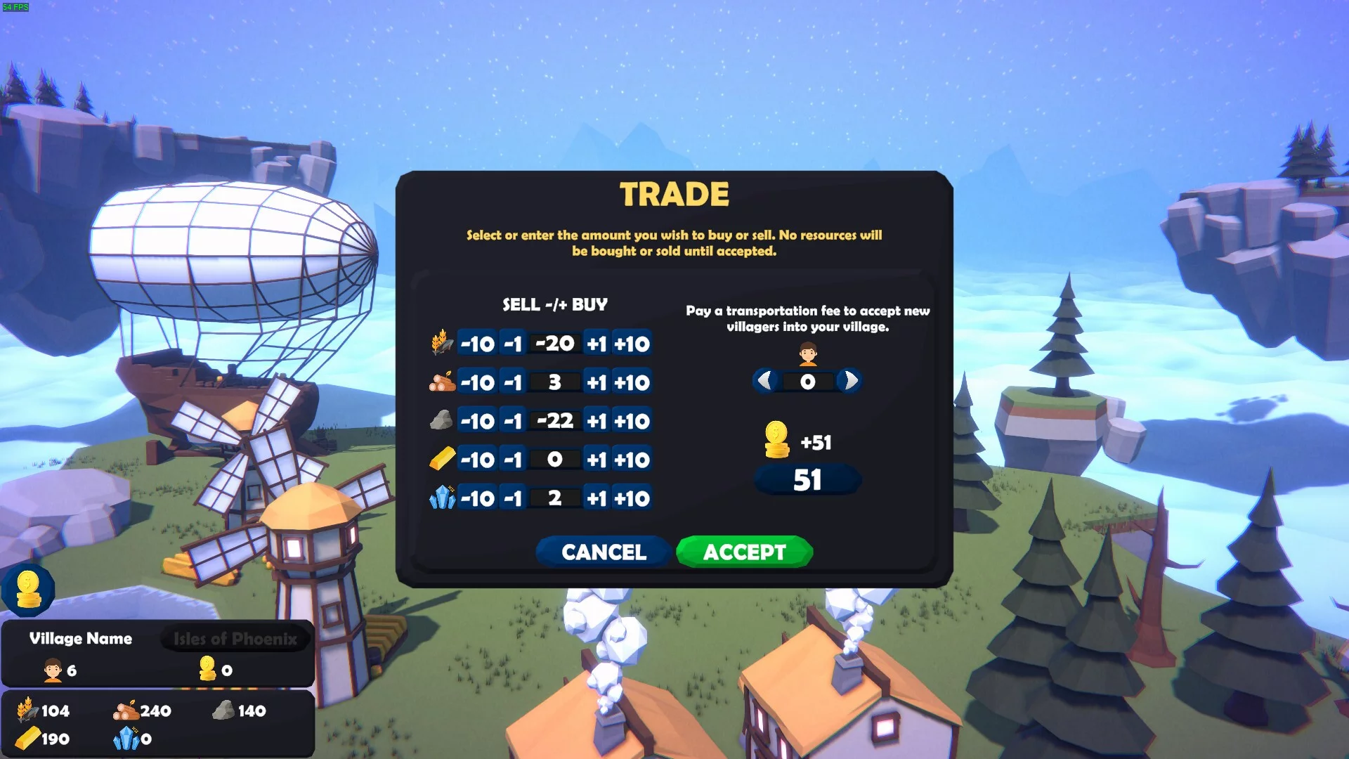 Изображение игры: Poly Skies