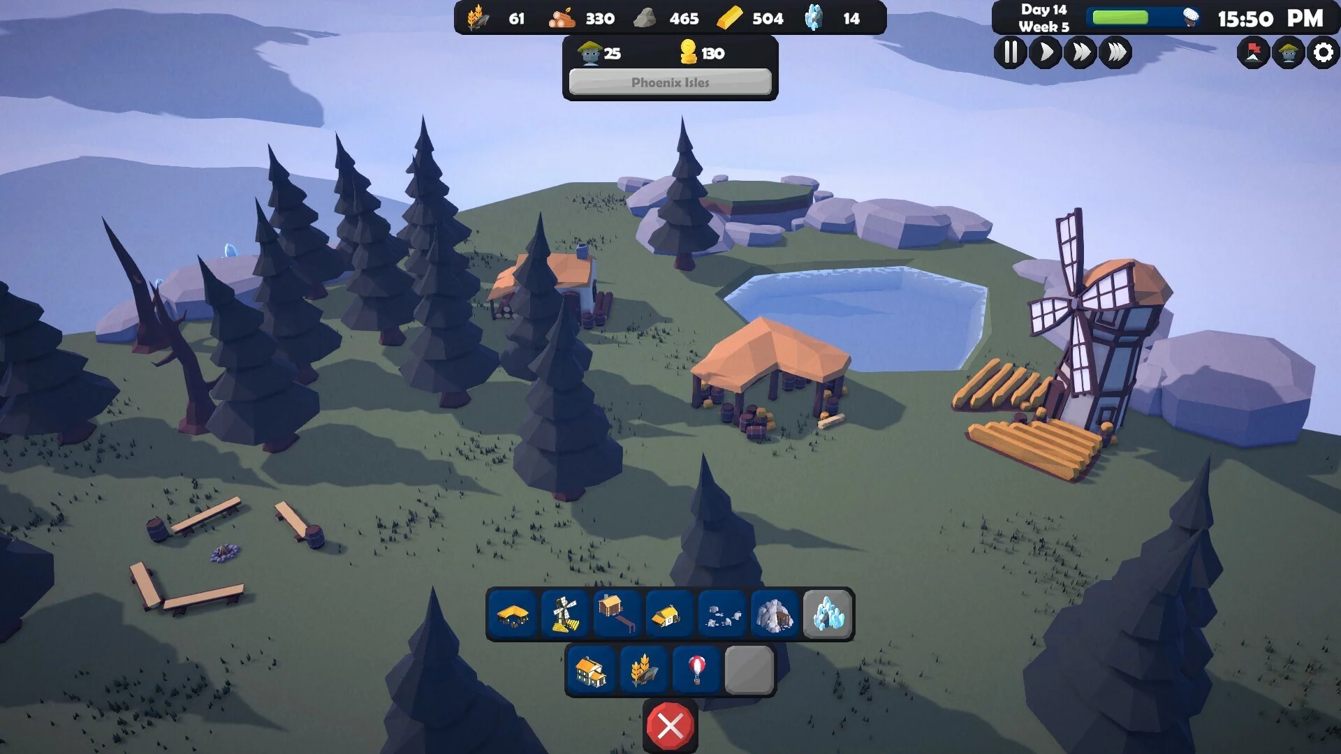 Изображение игры: Poly Skies