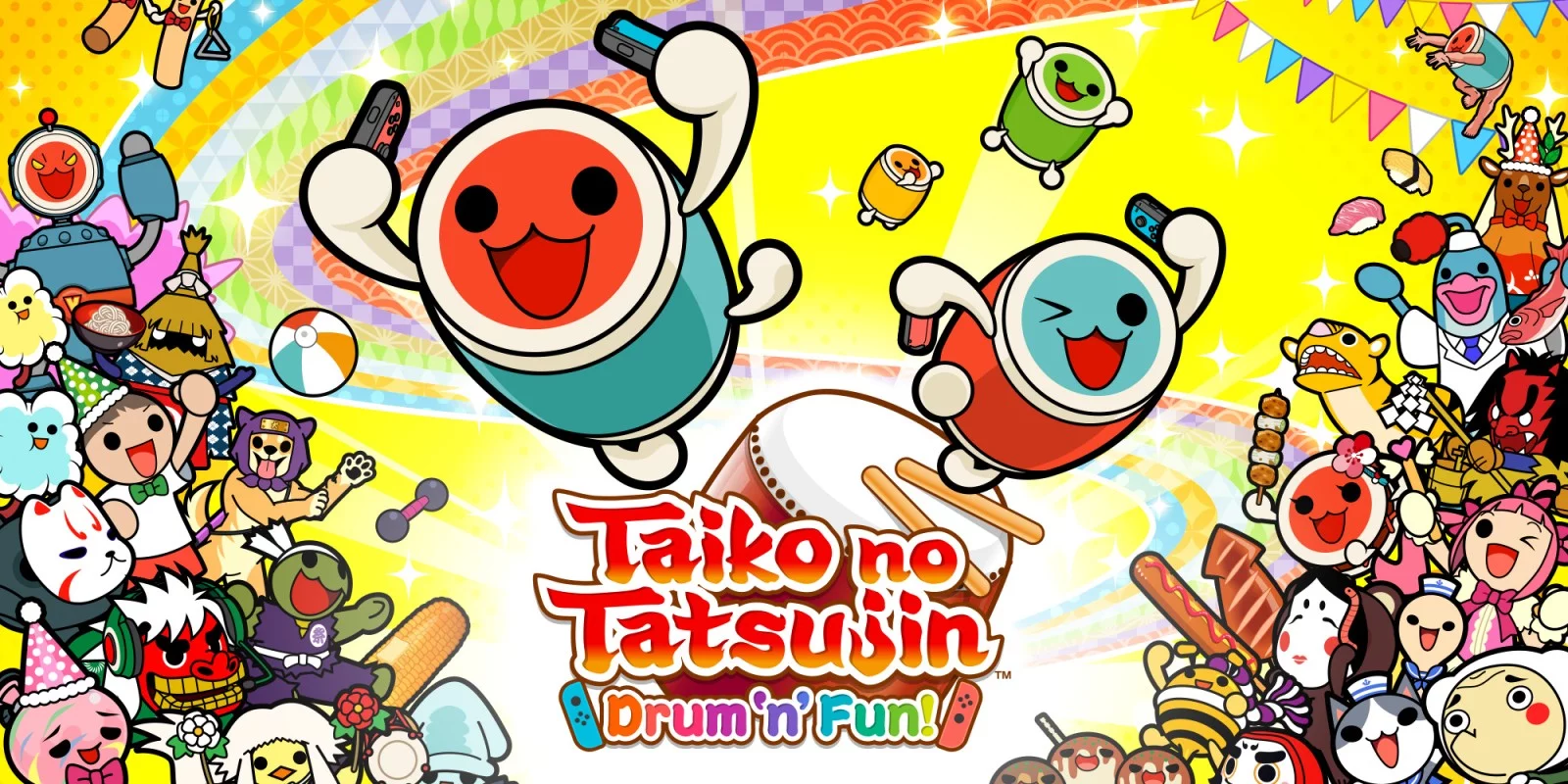 Изображение игры: Taiko no Tatsujin: Drum 'n' Fun!
